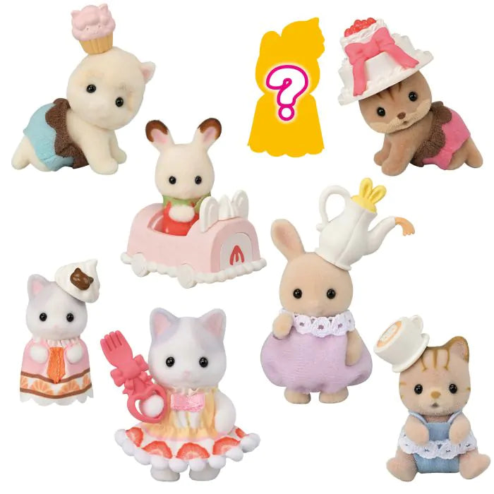 Sylvanian familie baking baby party series