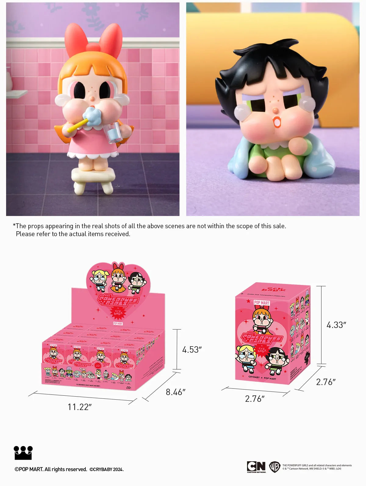 CRYBABY X POWERPUFF GIRLS SERIES FIGURES