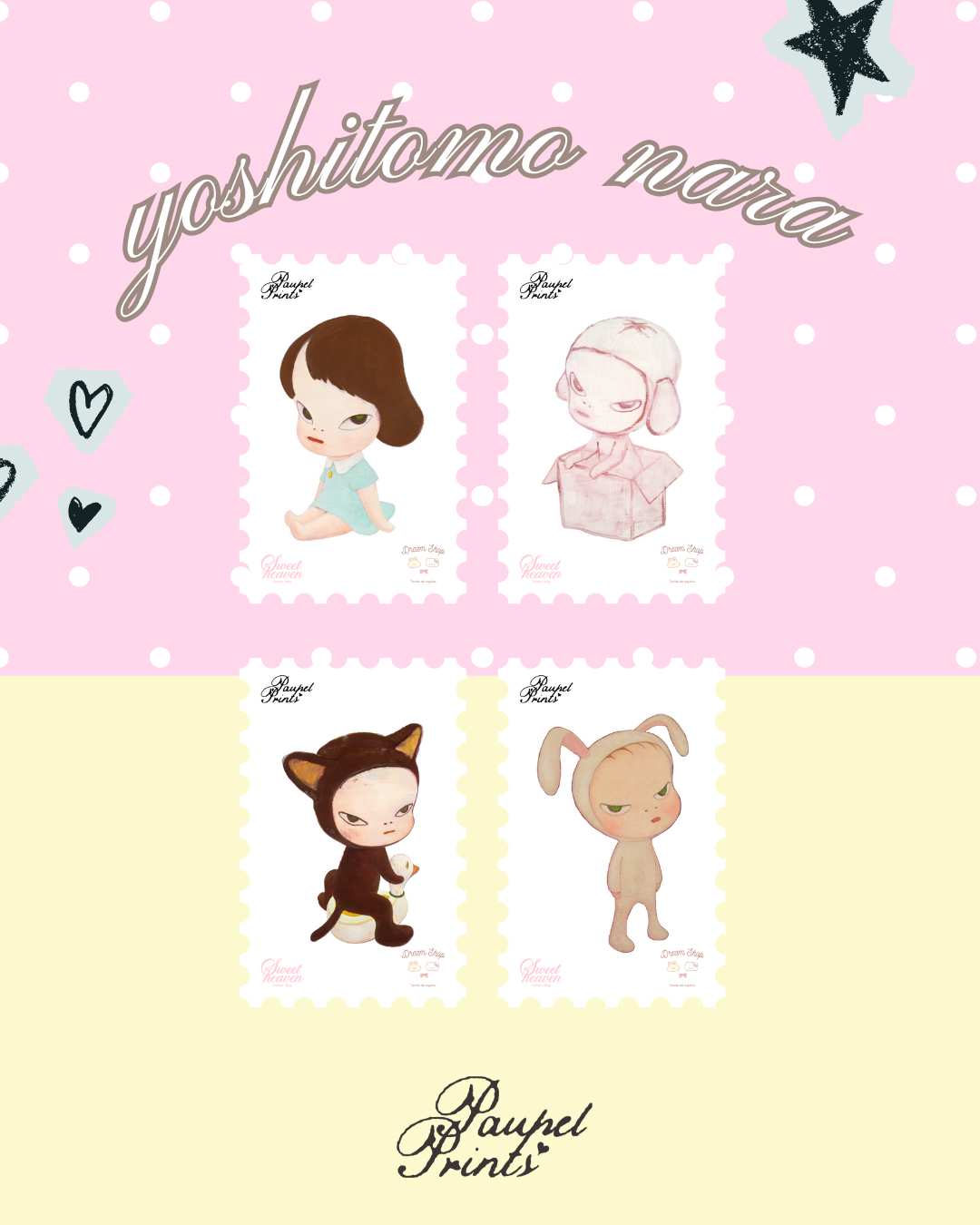 Yoshitomo Nara en sweetheaven coffe shop