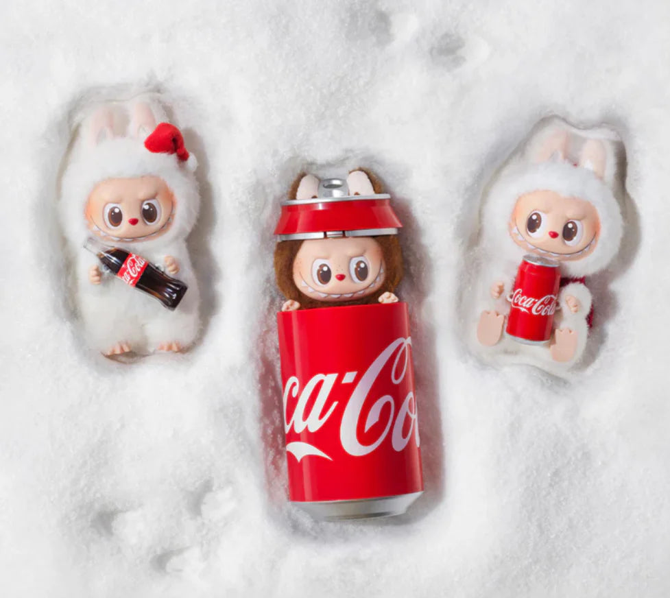 POP MART Labubu coca cola charm blind box