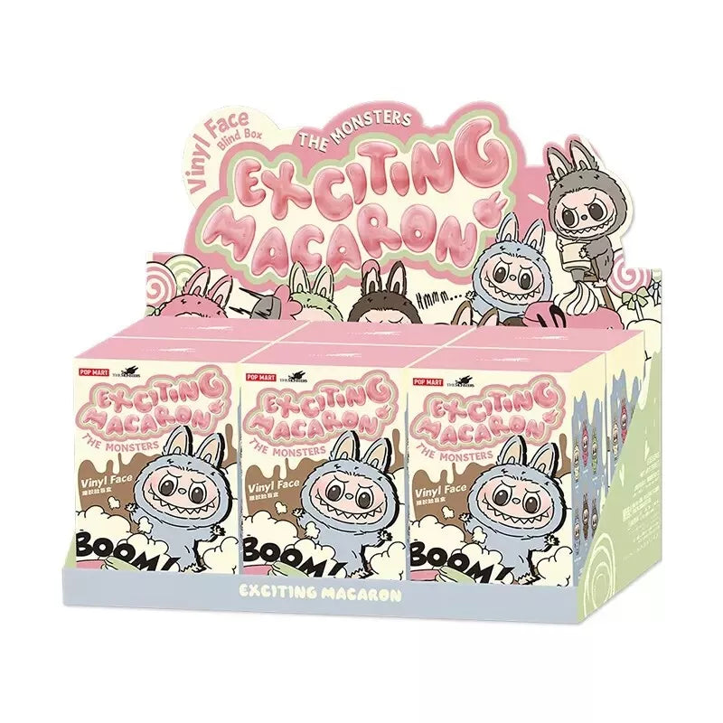 POP MART Labubu Exciting Macaroon series