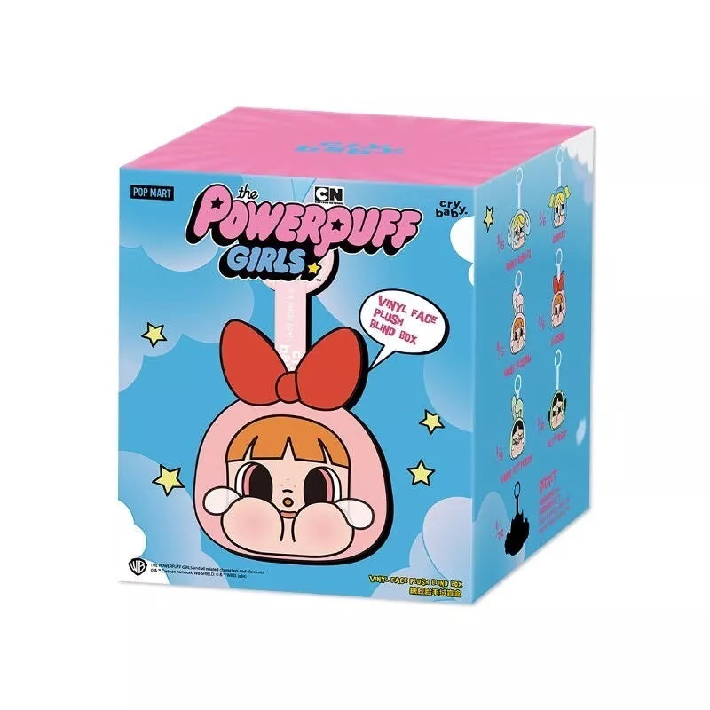 Pop Mart Crybaby Powerpuff Girls Series Vinilo Cara Peluche