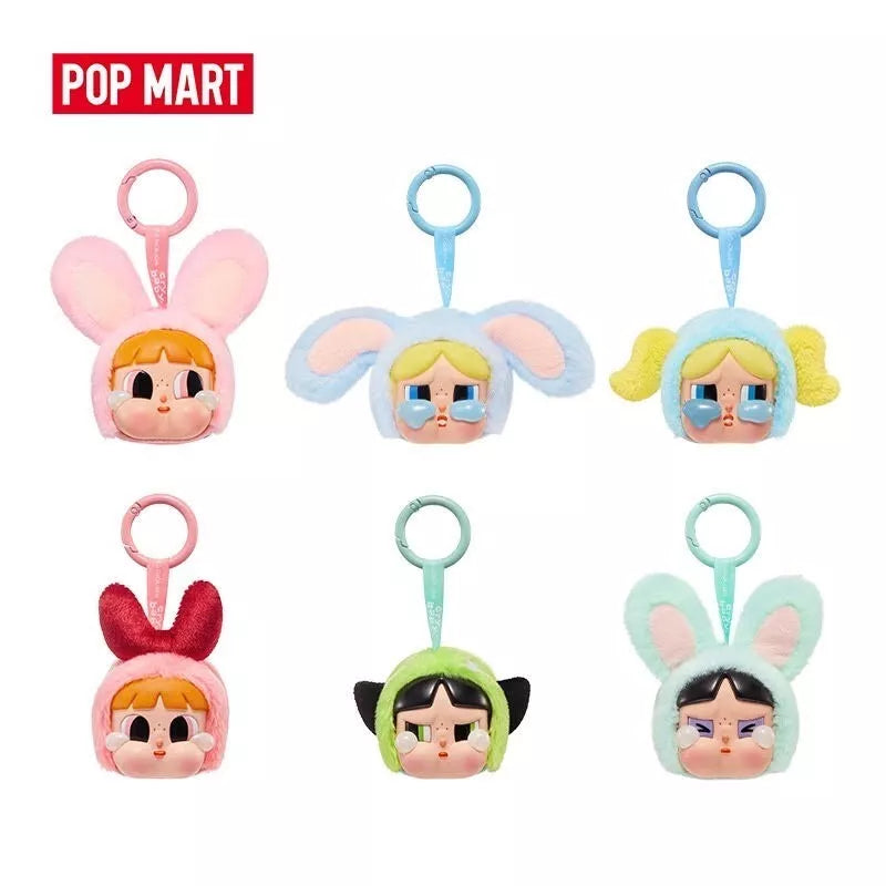Pop Mart Crybaby Powerpuff Girls Series Vinilo Cara Peluche