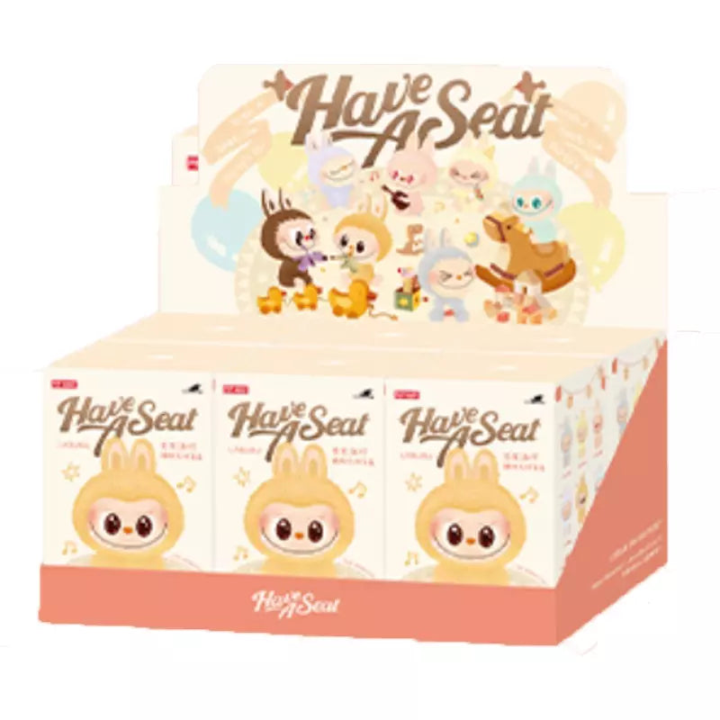 POP MART Labubu have a seat series