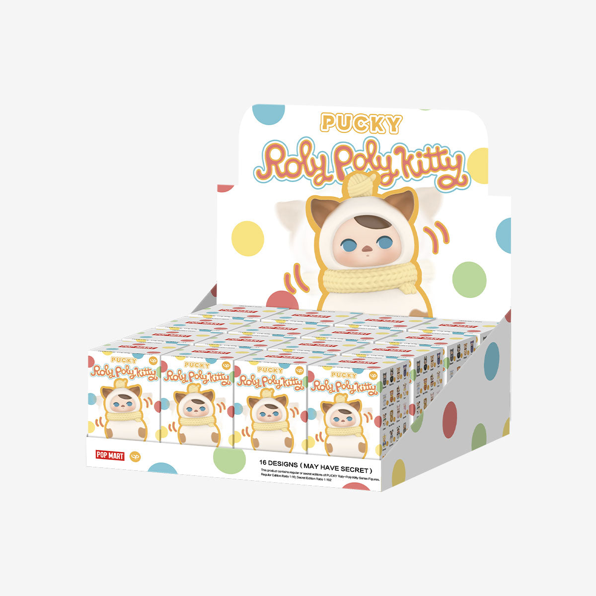 Pucky Roly Poly Keychain PUCKY Roly-Poly Kitty Series Figures – Dream Shop