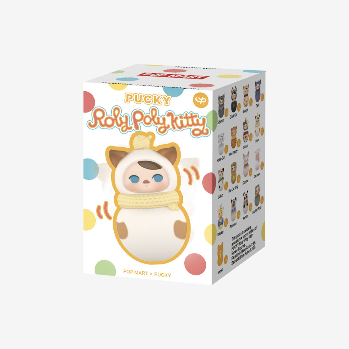 PUCKY Roly-Poly Kitty Series Figures